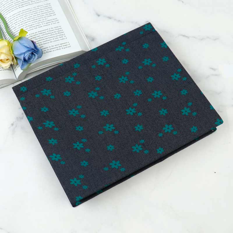 آلبوم عکس فریم پارچه ای طرح دار 21*16 سانتی متر کد 12