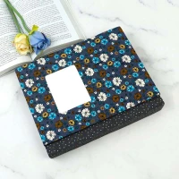 آلبوم عکس فریم پارچه ای طرح دار 21*16 سانتی متر کد 9