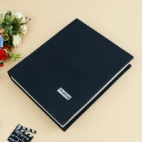 آلبوم عکس فریم ساده Wedding مشکی 16*21 سانتی متر