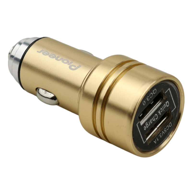 شارژر فندکی فست شارژ Pioneer Jet 3.1A QC3 PD