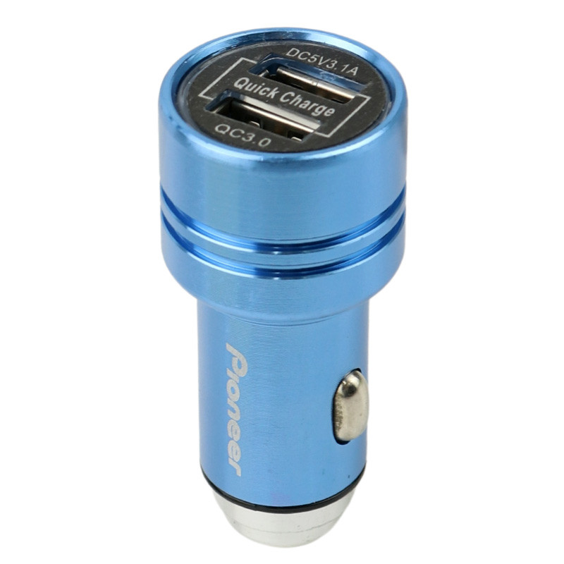 شارژر فندکی فست شارژ Pioneer Jet 3.1A QC3 PD
