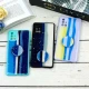 قاب محافظ لنزدار رزین رنگین کمانی پاپ سوکت دار Samsung Galaxy A71