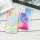 قاب محافظ لنزدار رزین رنگین کمانی پاپ سوکت دار Xiaomi Poco M3