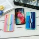 قاب محافظ لنزدار رزین رنگین کمانی پاپ سوکت دار Xiaomi Poco M3
