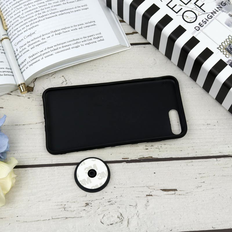 قاب IMD پاپ سوکت دار پلنگی iPhone 7 Plus / iPhone 8 Plus