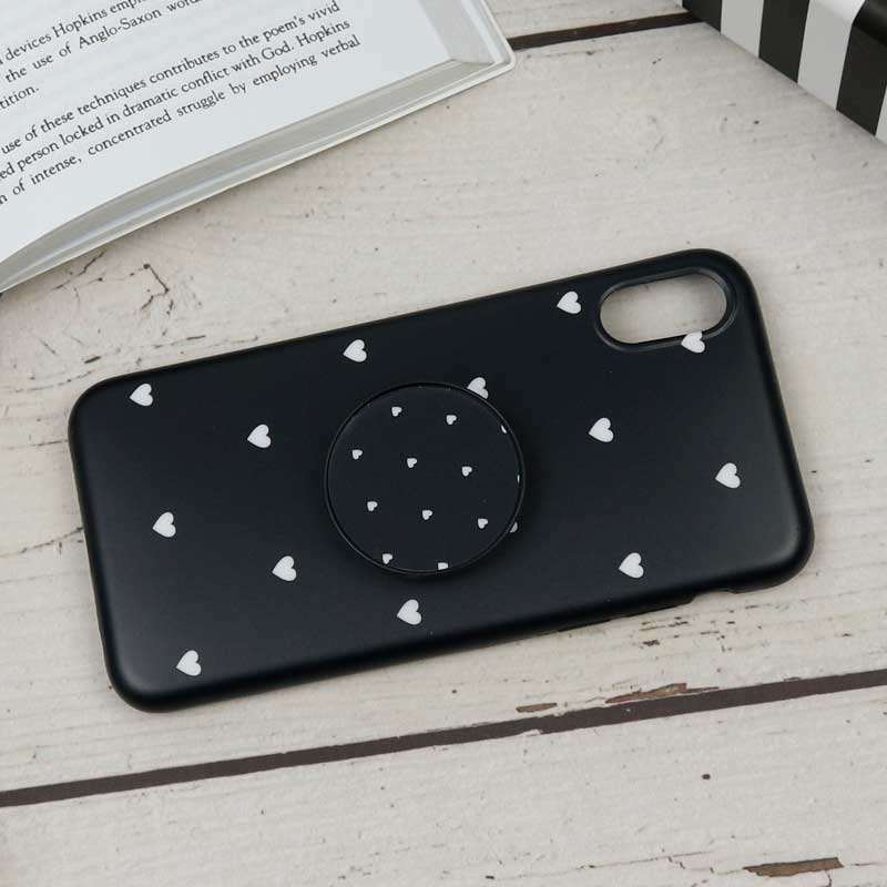 قاب IMD پاپ سوکت دار قلبی iPhone X/XS