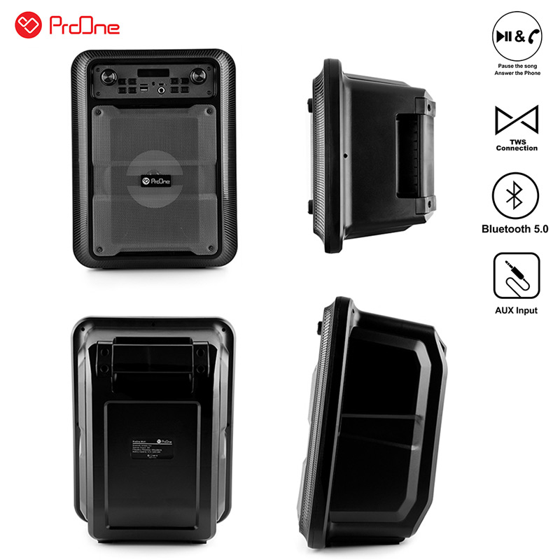 اسپیکر چمدانی بلوتوثی رم و فلش خور ProOne IR-01 Series PSB4910 + میکروفون