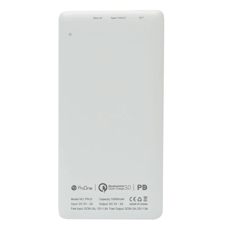 پاور بانک فست شارژ 10000 پرووان ProOne PN10 QC3 PD 18W