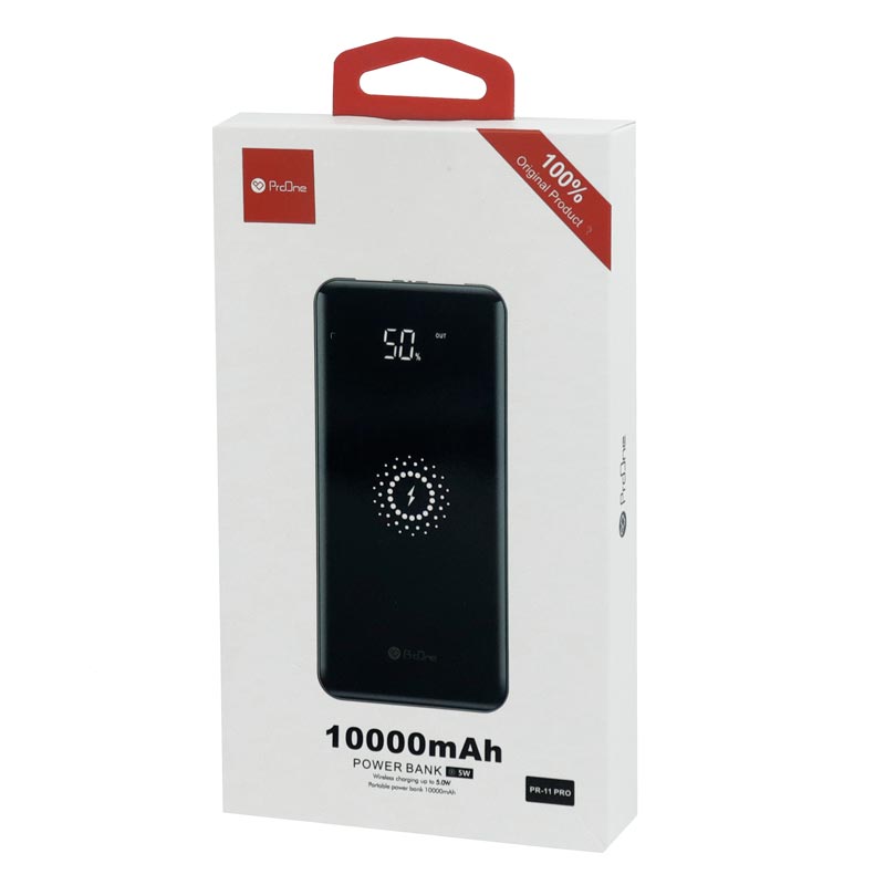 پاور بانک بی سیم 10000 پرووان ProOne PR-11 PRO