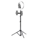 رینگ لایت پایه دار Rock Selfie Ring Light RPH0948
