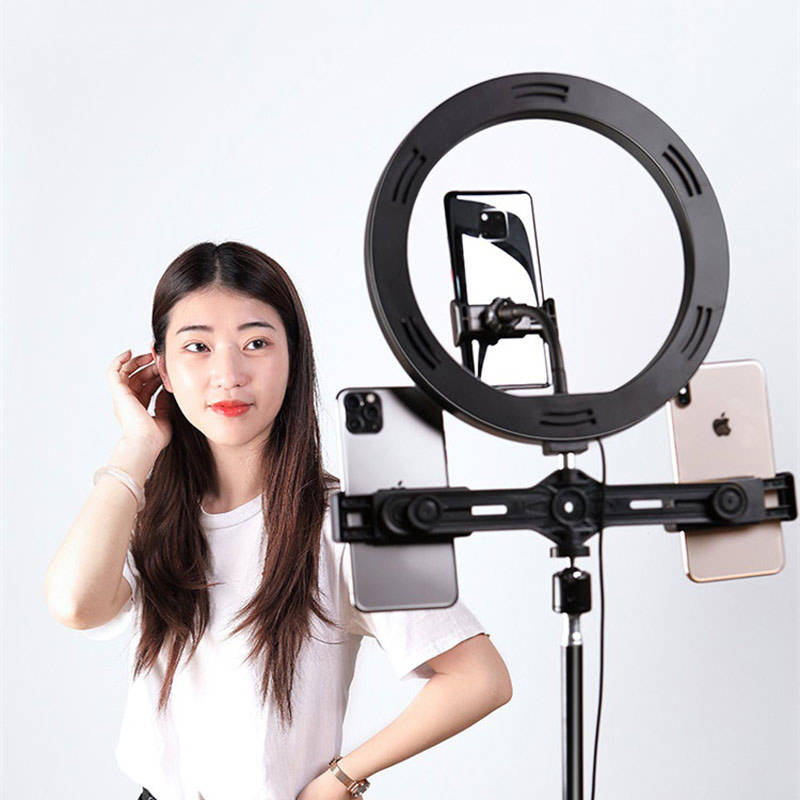 رینگ لایت پایه دار Rock Selfie Ring Light RPH0948