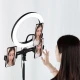 رینگ لایت پایه دار Rock Selfie Ring Light RPH0948