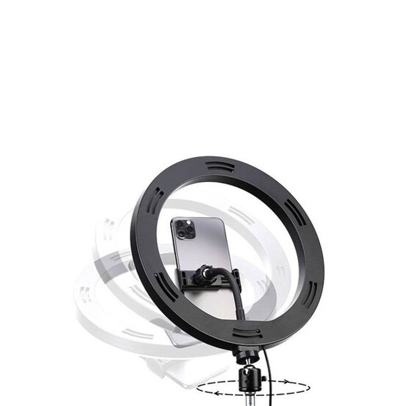 رینگ لایت پایه دار Rock Selfie Ring Light RPH0948