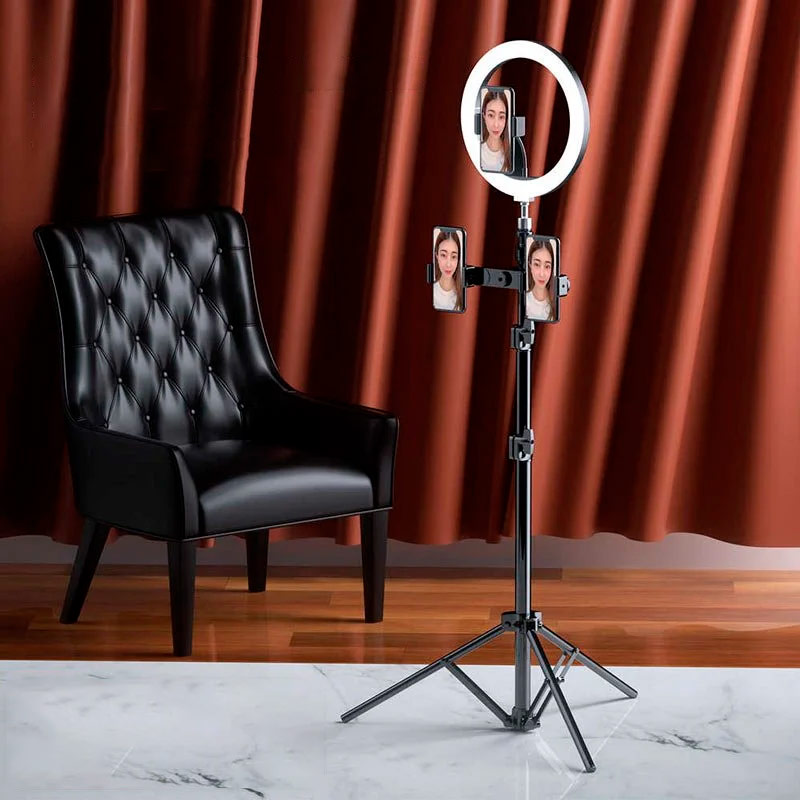 رینگ لایت پایه دار Rock Selfie Ring Light RPH0948