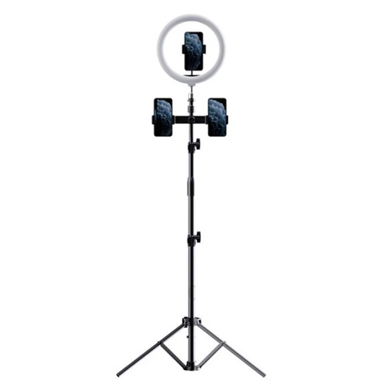 رینگ لایت پایه دار Rock Selfie Ring Light RPH0948