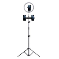 رینگ لایت پایه دار Rock Selfie Ring Light RPH0948