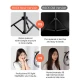 رینگ لایت پایه دار Rock Selfie Ring Light RPH0948