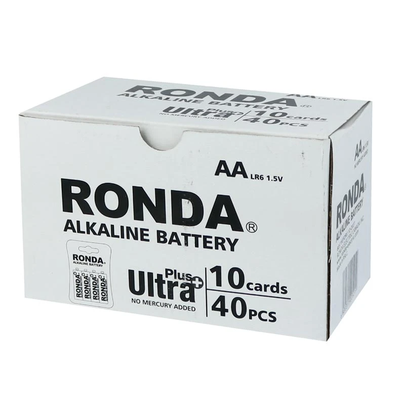 باتری چهارتایی قلمی Ronda Alkaline Ultra Plus LR6 1.5V AA