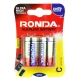 باتری دوتایی متوسط Ronda Alkaline Ultra Plus LR14 1.5V C