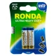 باتری دوتایی قلمی Ronda Ultra Heavy Duty Ultra Plus R6P 1.5V AA