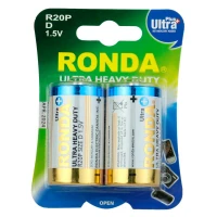 باتری دوتایی بزرگ Ronda Ultra Heavy Duty Ultra Plus R20P 1.5V D
