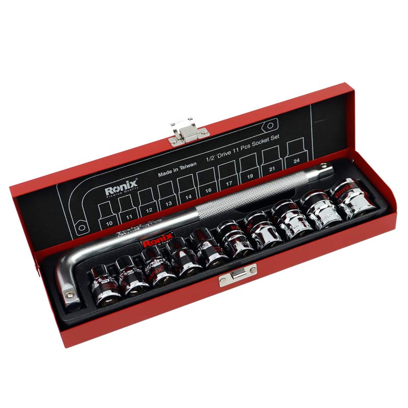 ست 11 عددی آچار بکس Ronix RH-2610