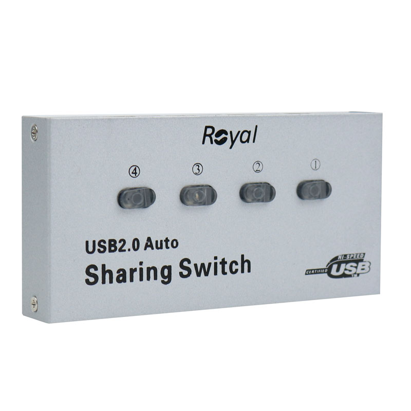 سوییچ پرینتر Royal 4UA USB Auto Sharing 4Port