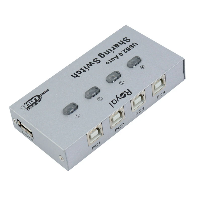سوییچ پرینتر 4 پورت دستی رویال 4UA