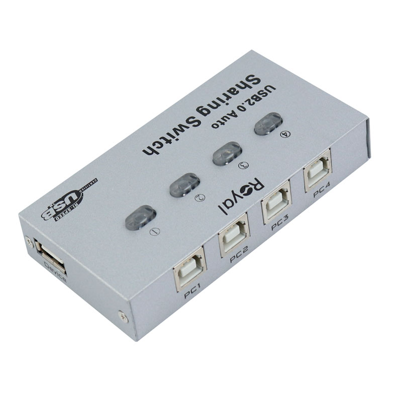 سوییچ پرینتر Royal 4UA USB Auto Sharing 4Port