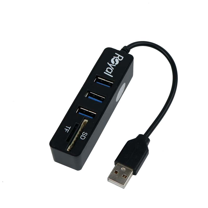 هاب و رم ریدر Royal RH&R-448 3port