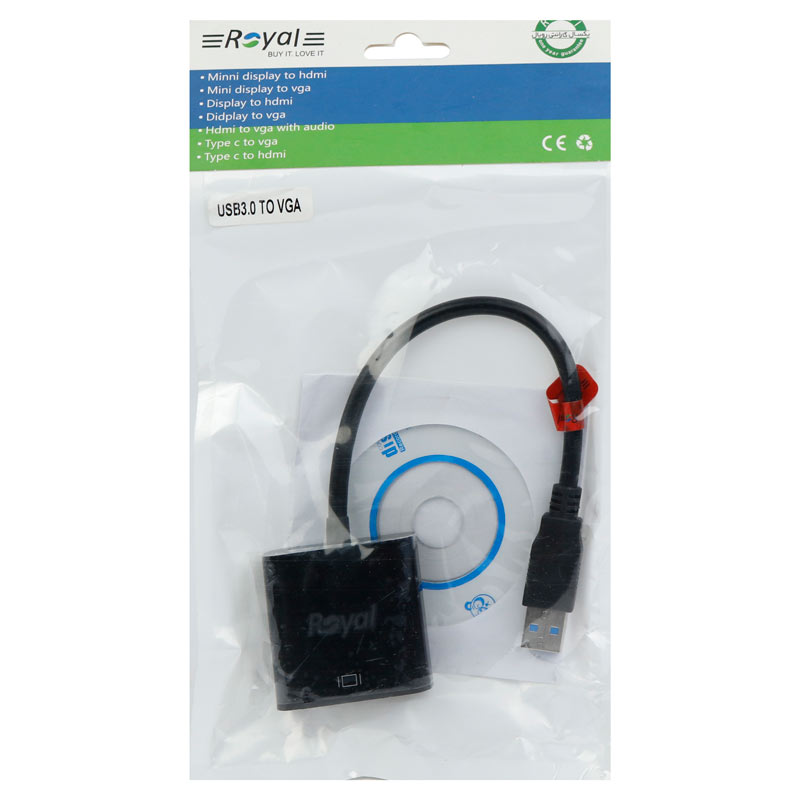 تبدیل Royal USB3.0 to VGA