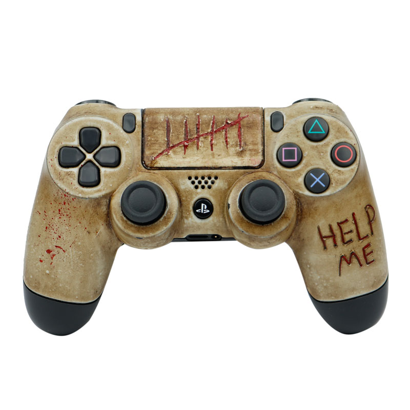 دسته بازی بی سیم SONY PlayStation 4 DualShock 4 High Copy طرح Help Me