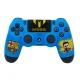 دسته بازی بی سیم SONY PlayStation 4 DualShock 4 High Copy طرح Messi آبی پکدار