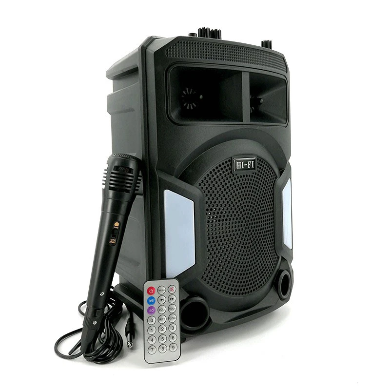 اسپیکر چمدانی بلوتوثی رم و فلش خور HIFI SZ-1828 + میکروفن و ریموت کنترل