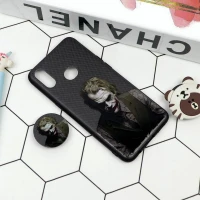 قاب فانتزی برجسته + پاپ سوکت طرح Joker سامسونگ A10s سری D