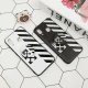 قاب فانتزی برجسته + پاپ سوکت طرح Off White سامسونگ A20/A30 سری D