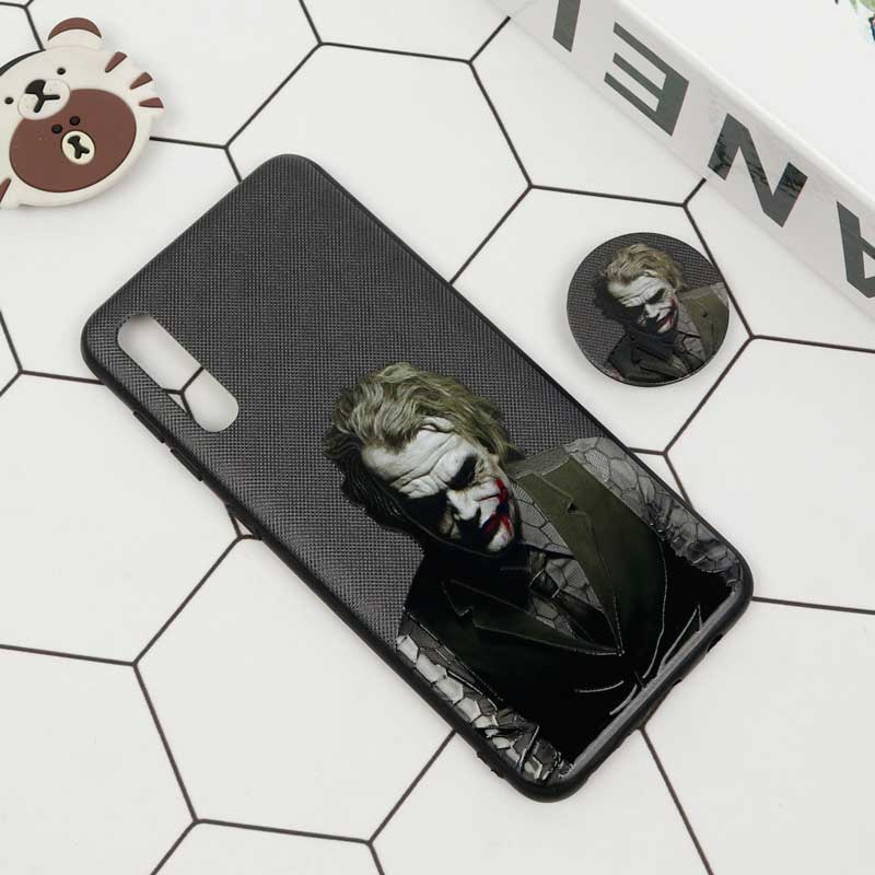 قاب فانتزی برجسته + پاپ سوکت طرح Joker سامسونگ A30s / A50s سری D