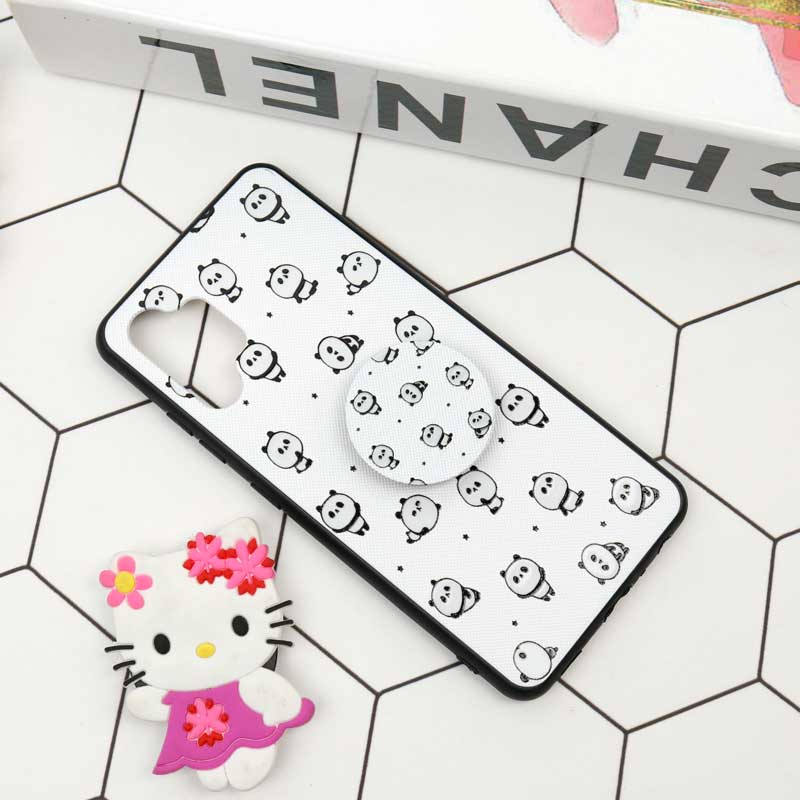 قاب فانتزی برجسته + پاپ سوکت طرح پاندا سامسونگ A32 4G سری D