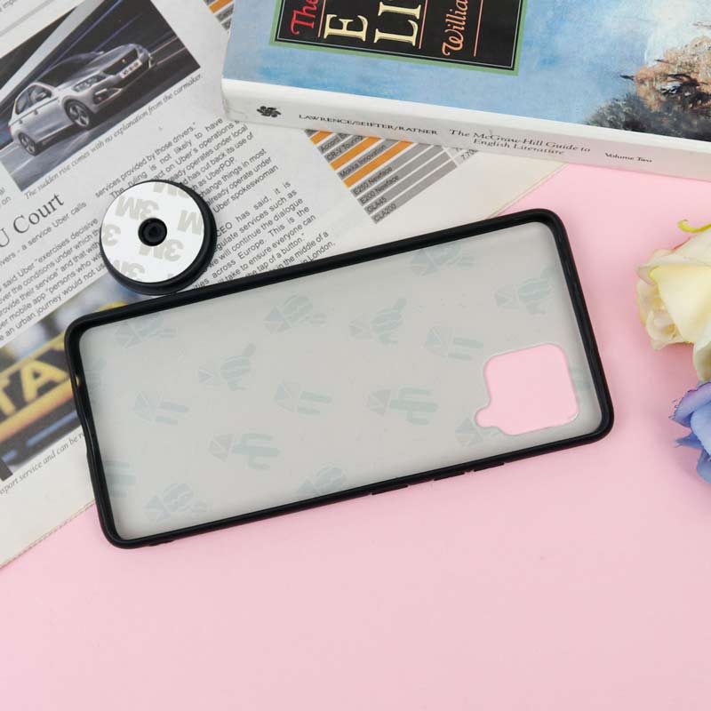 قاب فانتزی برجسته + پاپ سوکت طرح کاکتوس سامسونگ Samsung Galaxy A42 5G سری D