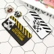 قاب فانتزی برجسته + پاپ سوکت طرح Off White سامسونگ A70 سری D