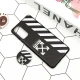 قاب فانتزی برجسته + پاپ سوکت طرح Off White سامسونگ S20 FE سری D