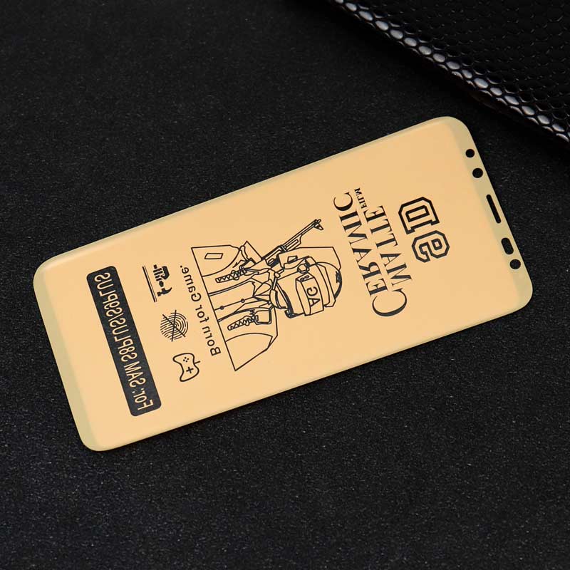 گلس سرامیکی مات خمیده Samsung S8 Plus / S9 Plus