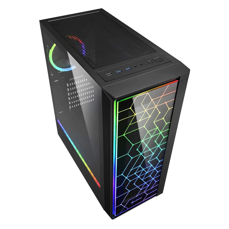 کیس کامپیوتر شارکن Sharkoon RGB LIT100