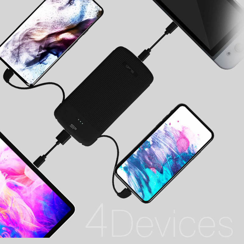 پاور بانک فست شارژ 10000 سیلیکون پاور Silicon Power QP75 QC3 PD 18W