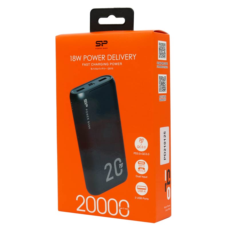 پاور بانک سیلیکون پاور 20000 Silicon Power QS15