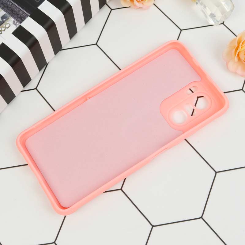 قاب سیلیکونی رنگین کمانی محافظ لنزدار کشویی Xiaomi Redmi K40