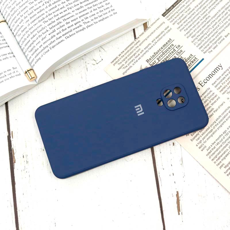 قاب سیلیکونی زیربسته شیائومی Redmi Note 9s / Redmi Note 9 Pro محافظ لنزدار