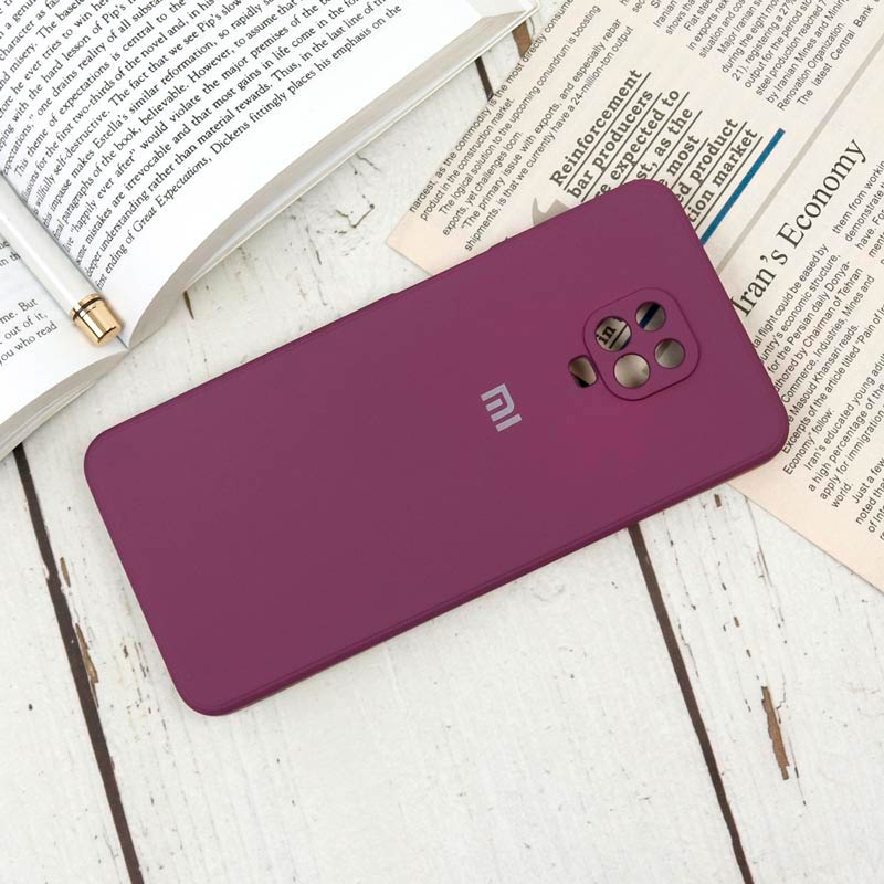 قاب سیلیکونی زیربسته شیائومی Redmi Note 9s / Redmi Note 9 Pro محافظ لنزدار