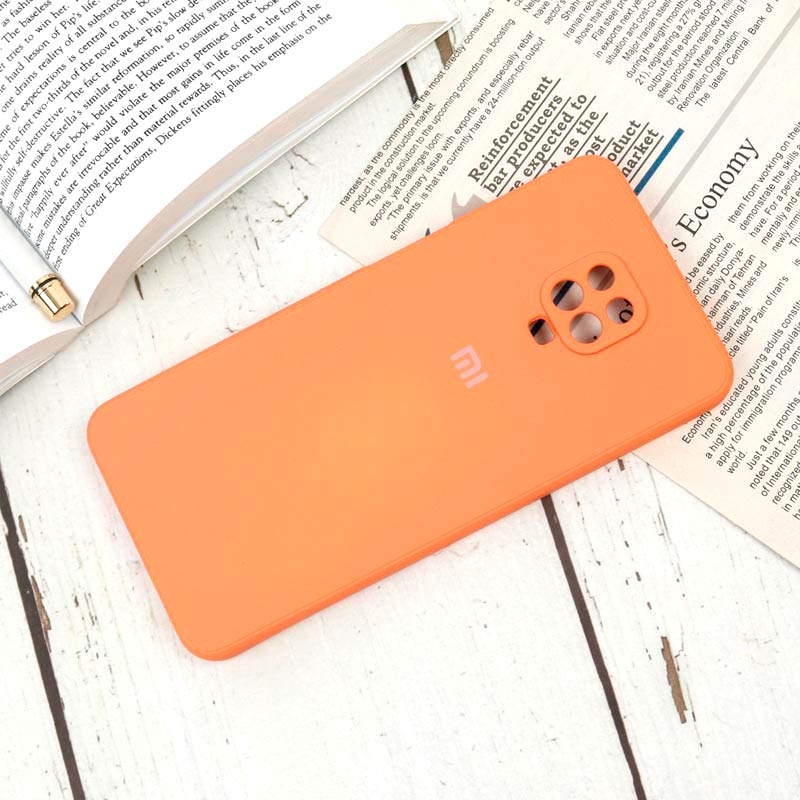 قاب سیلیکونی زیربسته شیائومی Redmi Note 9s / Redmi Note 9 Pro محافظ لنزدار