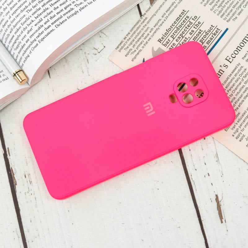 قاب سیلیکونی زیربسته شیائومی Redmi Note 9s / Redmi Note 9 Pro محافظ لنزدار